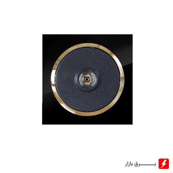 فیش-بلندگو-آوا-پلکسی-مشکی-زه-طلایی-مکانیزم-قاب-زه