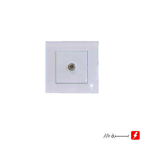 فیش-آنتن-sat-آسا-پلکسی-سفید-مکانیزم-قاب