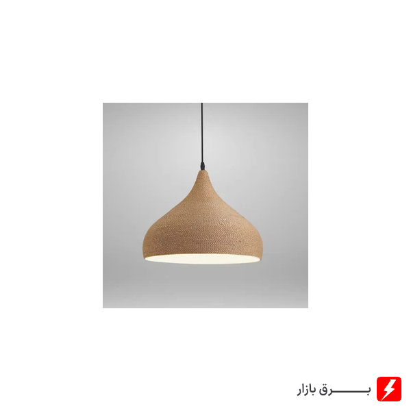 آویز چوبی تسلا بدون لامپ مدل JUPITER TS-A8