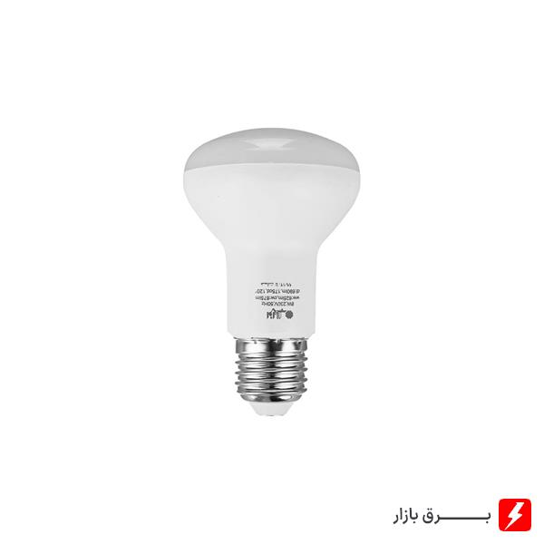 لامپ 8 وات LED با سرپیچ E27 برند افراتاب