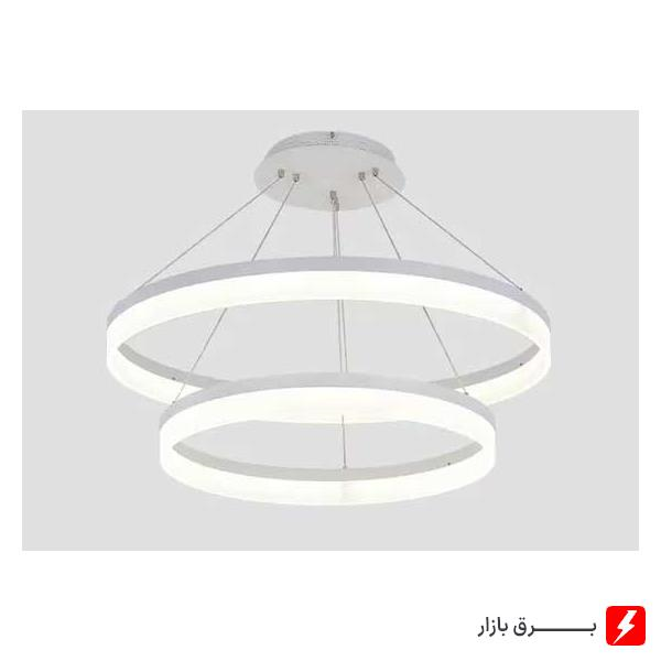 چراغ-آویز-خطی-رینگی-سیلا-نور-مدل-گلکسی-60×40