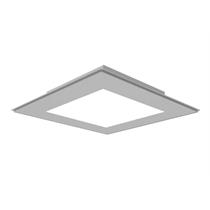 چراغ بیمارستانی 40 وات LED توکار 60x60 مهنام مدل گلاریس پلی استایرن شیری