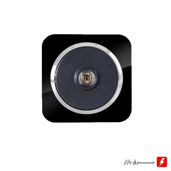 فیش-بلندگو-آداپلکسی-مشکی-زه-نقره-ای-مکانیزم-قاب-زه