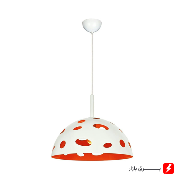 چراغ آویز فلزی سرپیچ دار مدل MJR12