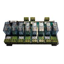 برد رله 4 تایی 16 آمپر ولتاژ تحریک 24VDC حاوی 4 عدد رله فیندر 4061.9024.0000