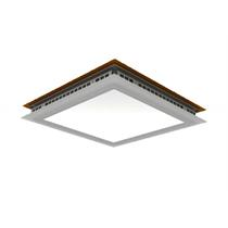 چراغ بیمارستانی 30x30 توکار مهنام مدل CLEAN ROOM