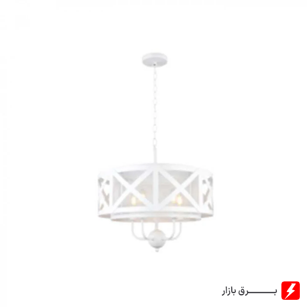 چراغ آویز 5 شعله E14 ستاره شمال مدل DC3