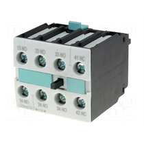 کنتاکت کمکی کنتاکتور SIEMENS دو باز دو بسته مدل 3RH1921-1FA22
