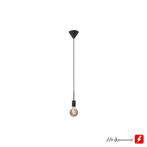 لوستر-آویز-تک-سنگ-مرمر-بالب-لندن
