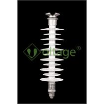 مقره سیلیکونی 36kv اتکایی سوزنی فاصله خزش 1160mm مدل DP-301160 برند سامانه های نوین افرا
