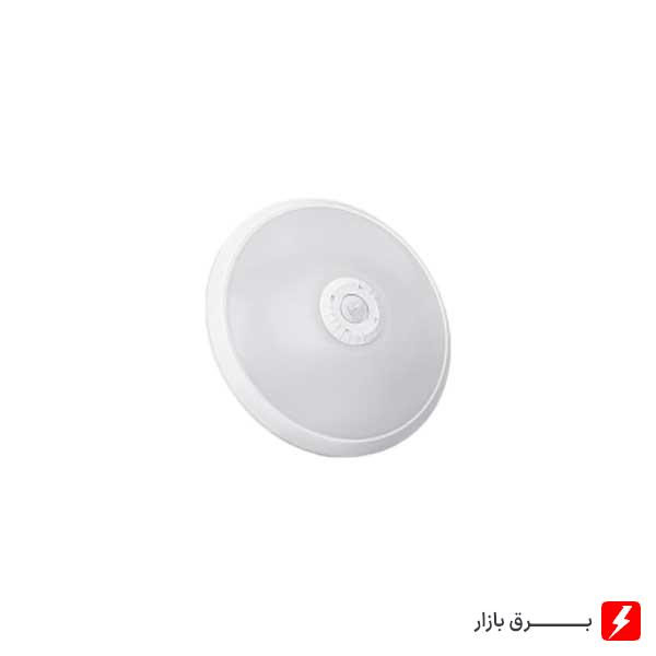 چراغ-سقفی-سنسوردار-25-وات-پارس-شعاع-توس-مدل-اکو-سنسوریا