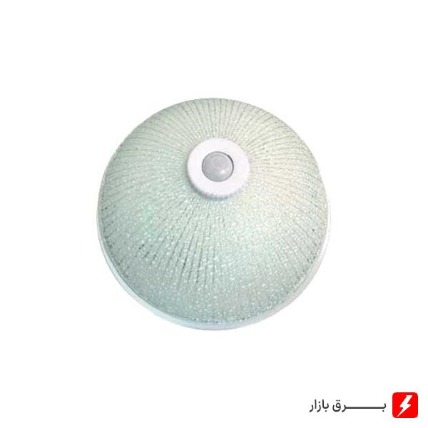چراغ-سقفی-سنسور-دار-مدل-خورشید---شیشه-ای---گرد