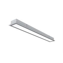 چراغ بیمارستانی 24 وات LED توکار مهنام مدل گلاریس پلی استایرن شیری