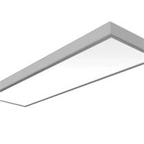 چراغ بیمارستانی 50 وات LED روکار مهنام مدل گلاریس پلی استایرن شیری
