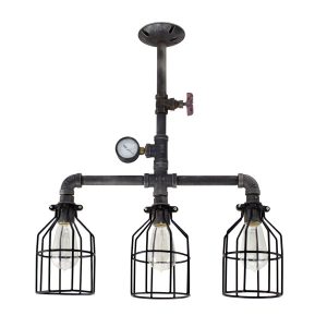 لوستر سقفی 3 شعله آرتا کد 250