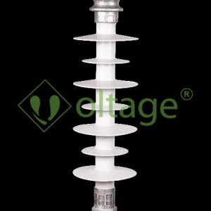 مقره سیلیکونی 24kv اتکایی سوزنی فاصله خزش 762mm مدل DP-300762 برند سامانه های نوین افرا