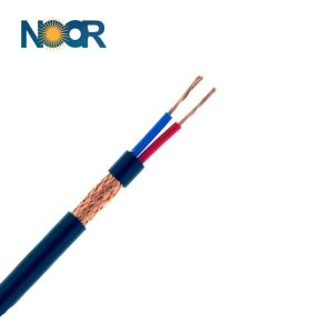 کابل افشان شیلددار مسی 1*2 برند نور زنجان