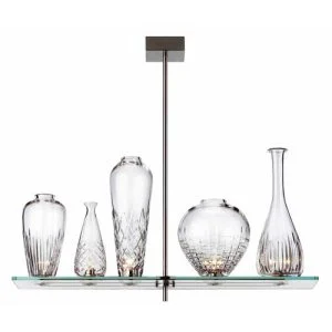 چراغ آویز کریستالی 8 تایی مدل MJS5-771