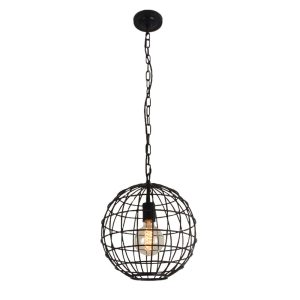 لوستر آویز بالب لندن مدل BLPLMETALGLOBE.S