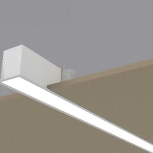 چراغ بیمارستانی خطی چهار ماژول LED توکار 48 وات مهنام مدل سیلا SB6080L2270