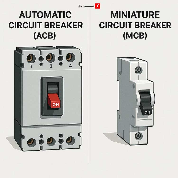 انواع کلید اتوماتیک و ویژگی های هر کدام