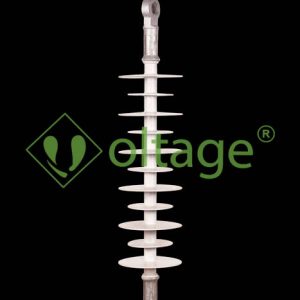 مقره سیلیکونی 36kv کششی آویز فاصله خزش 1152mm مدل DS-161152 برند سامانه های نوین افرا