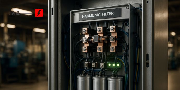 تأثیر فیلتر هارمونیک بر عمر تجهیزات الکتریکی
