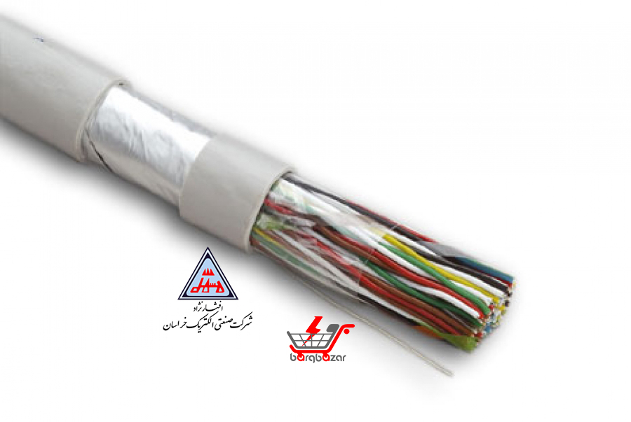 کابل مخابراتی هوایی 2 زوج 0.6 افشار نژاد