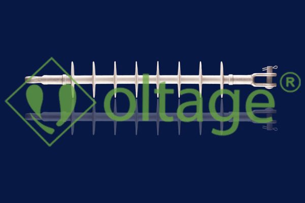 مقره سیلیکونی 36kv کششی آویز فاصله خزش 1004mm مدل DS-161004 برند سامانه های نوین افرا
