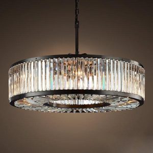 لوستر کریستالی مجلسی 10 شعله مدل 00195