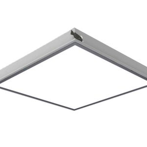 چراغ بیمارستانی 23 وات LED توکار 30x30 مهنام مدل گلاریس با صفحه پلی استایرن شیری