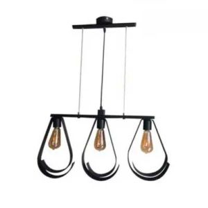 چراغ آویز کریستال کپ مدل G614x3