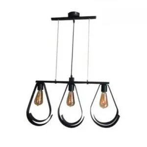 چراغ آویز کریستال کپ مدل G614x3