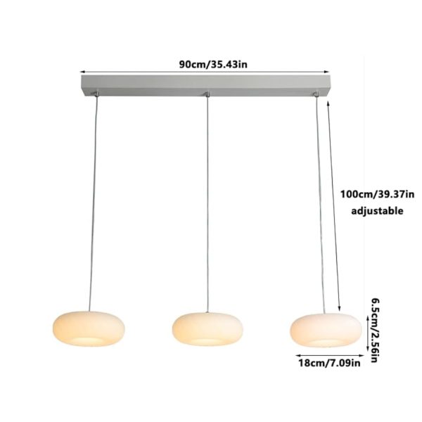 چراغ آویز 36 وات SMD ستاره شمال مدل TS16