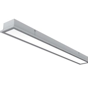 چراغ بیمارستانی 24 وات LED توکار مهنام مدل گلاریس پلی استایرن شیری