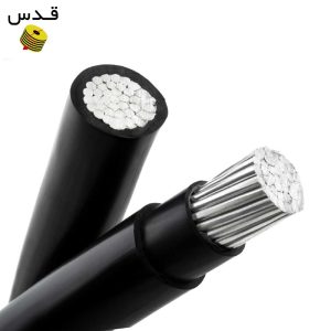 کابل قدرت آلومینیوم 1 در 70 متری افلاک خراسان با روکش PVC