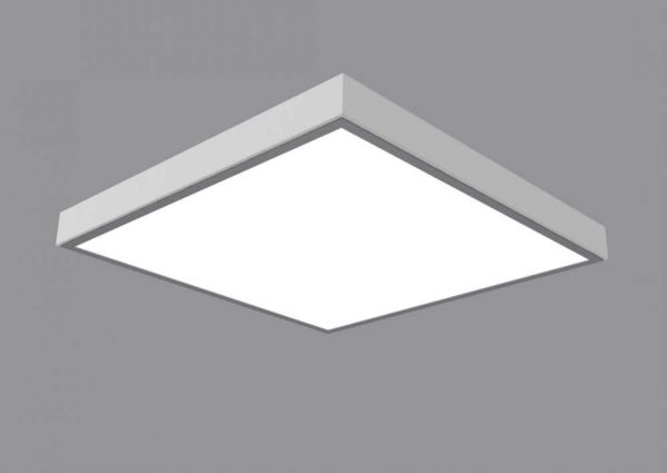 چراغ بیمارستانی روکار 50 وات LED گلاریس مهنام مدل پلی استایرن شیری