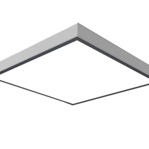 چراغ بیمارستانی 23 وات LED روکار مهنام مدل گلاریس پلی استایرن شیری