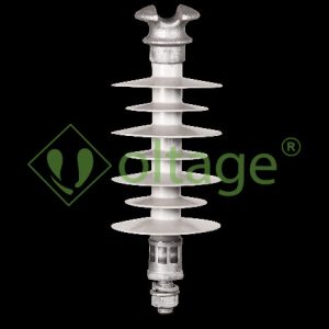 مقره سیلیکونی 24kv اتکایی سوزنی فاصله خزش 871mm مدل DP-300871 برند سامانه های نوین افرا