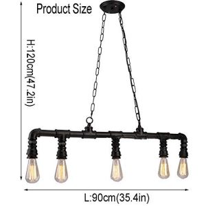 لوستر آویز 5 شعله آرتا کد 350