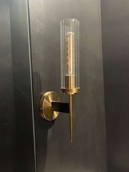 لوستر نیرا نور مدل دیواری گلس فروزا 2 شعله