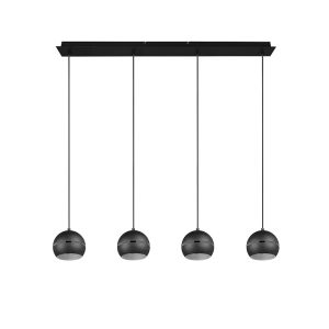 چراغ آویز خطی چهار شعله 4x4.3 وات ستاره شمال مدل GHO10