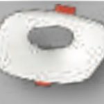 فریم هالوژن منحنى مربع برند EDC