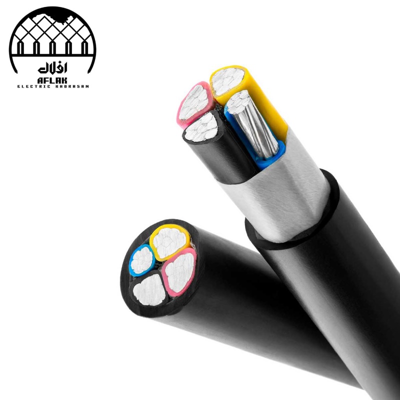 کابل قدرت آلومینیوم 3 در 16 متری افلاک خراسان با روکش PVC