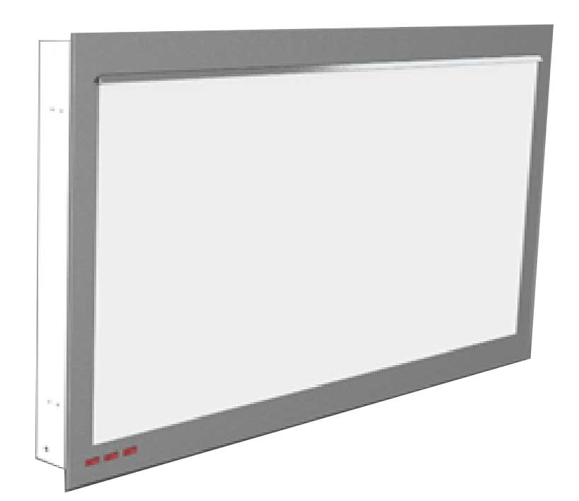 چراغ بیمارستانی نگاتسکوپ دو خانه روکار مهنام مدل صفحه اکرولیک شیری T8