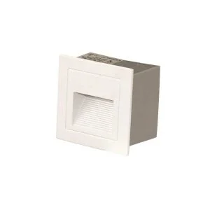 چراغ زیرپله (کنارپله) 3 وات دیواری مربع SMD مدل FEC-3001