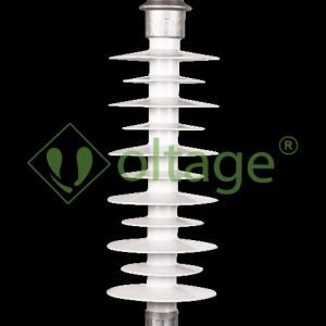 مقره سیلیکونی 36kv اتکایی سوزنی فاصله خزش 1182mm مدل DP-281182 برند سامانه های نوین افرا