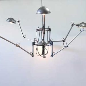 لوستر سقفی 8 شاخه بالب لندن مدل BLPL-SWINGARM