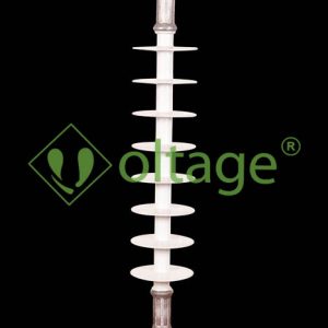 مقره سیلیکونی 24kv کششی آویز فاصله خزش 853mm مدل DS-160853 برند سامانه های نوین افرا