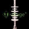 مقره سیلیکونی 24kv کششی آویز فاصله خزش 746mm مدل DS-160746 برند سامانه های نوین افرا